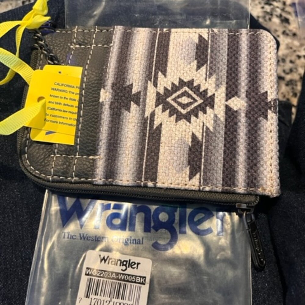 Wrangler Aztec Credit Card Holder Aztec - Picture 1 of 4